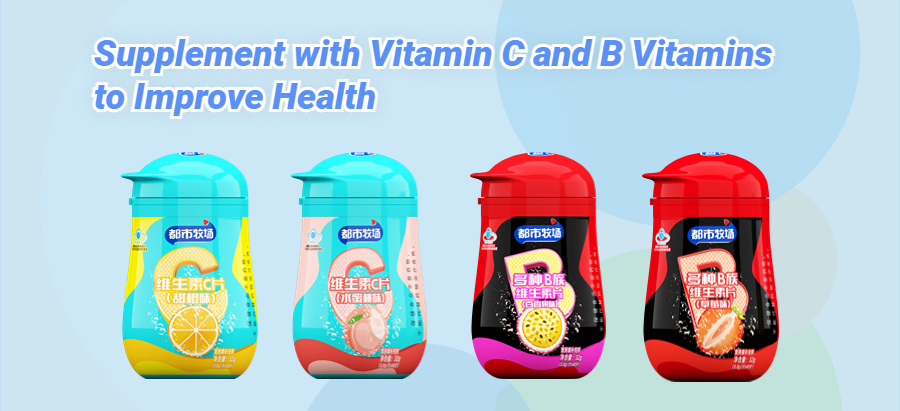 Supplement with Vitamin C and B Vitamins to Improve Health