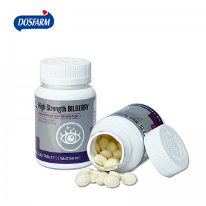 Top Suppliers Health Supplement Manufacturers -
 High Strength BILBERRY Supplement And Vitamins Wholesalers Nutra Ceutical – DOSFARM